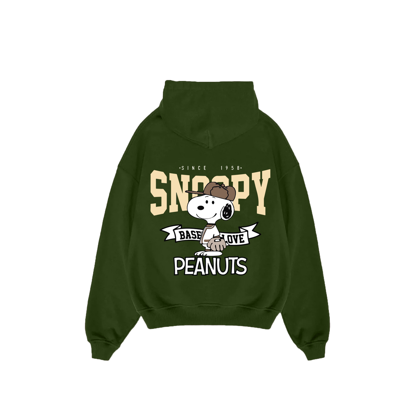 Baseball Snoopy Hoodie