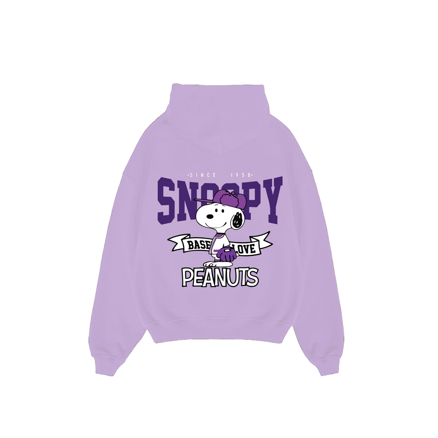 Baseball Snoopy Hoodie