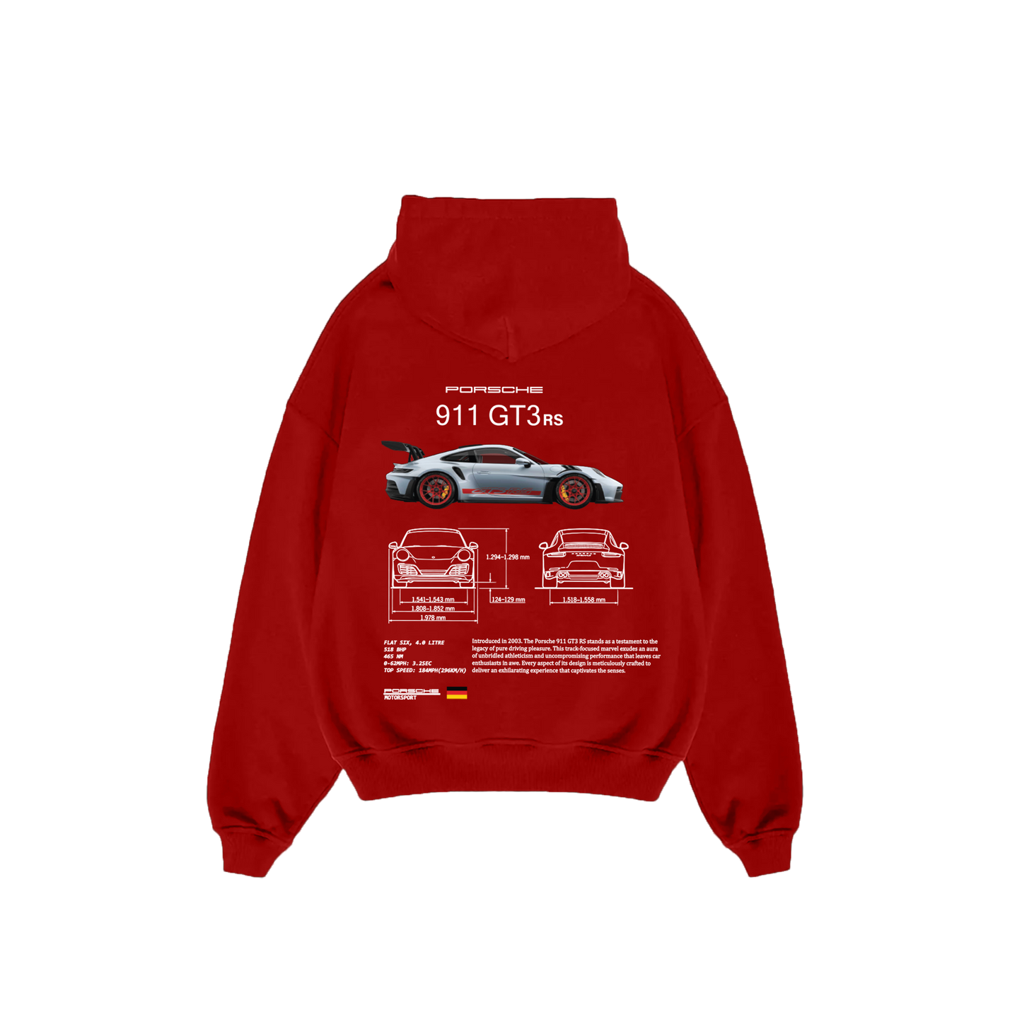 Porsche GT3 RS Hoodie