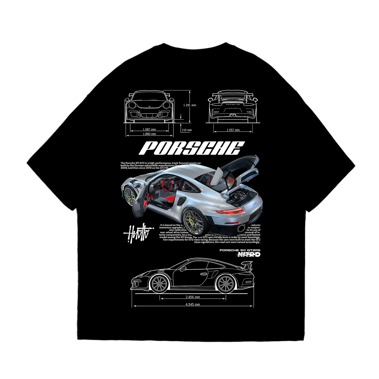 Porsche T-Shirt Oversized