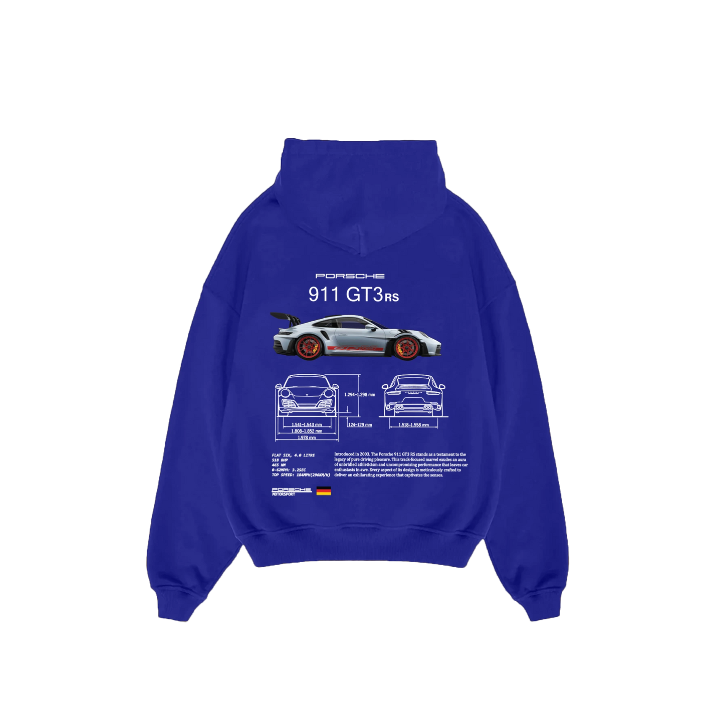 Porsche GT3 RS Hoodie
