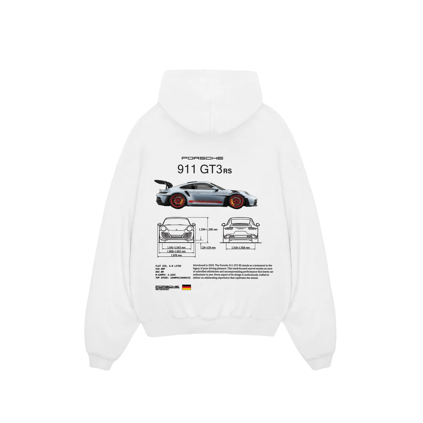 Porsche GT3 RS Hoodie