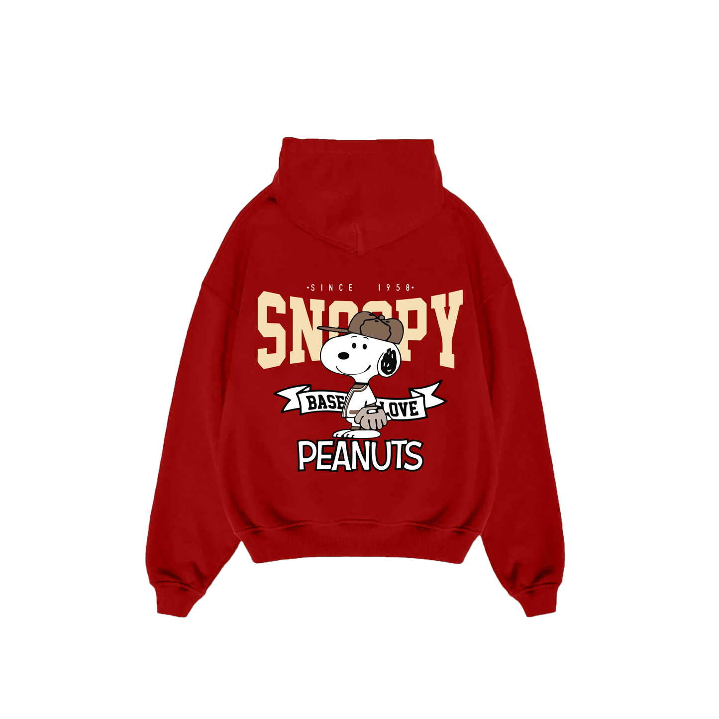 Baseball Snoopy Hoodie