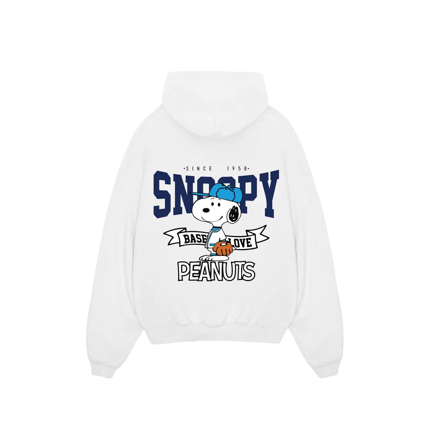 Baseball Snoopy Hoodie