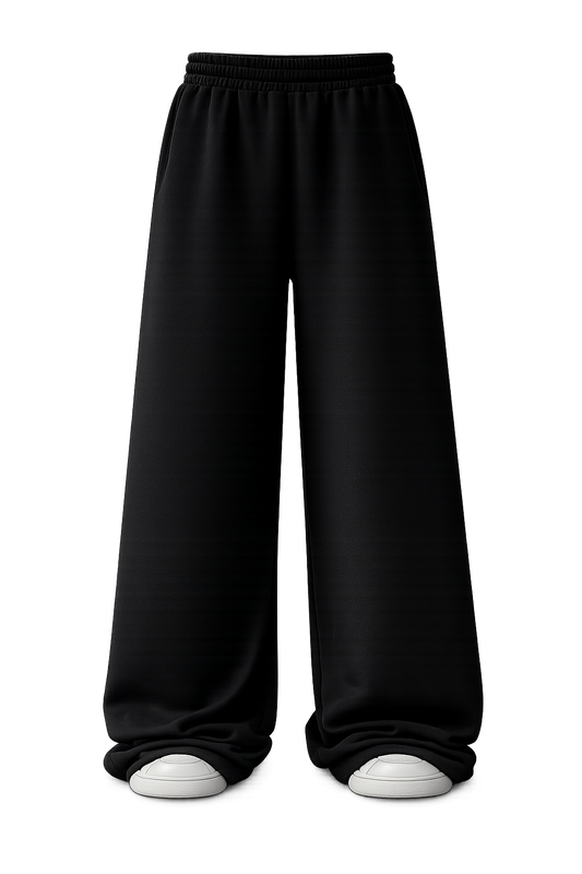 Adults Unisex Open Bottom Sweatpants