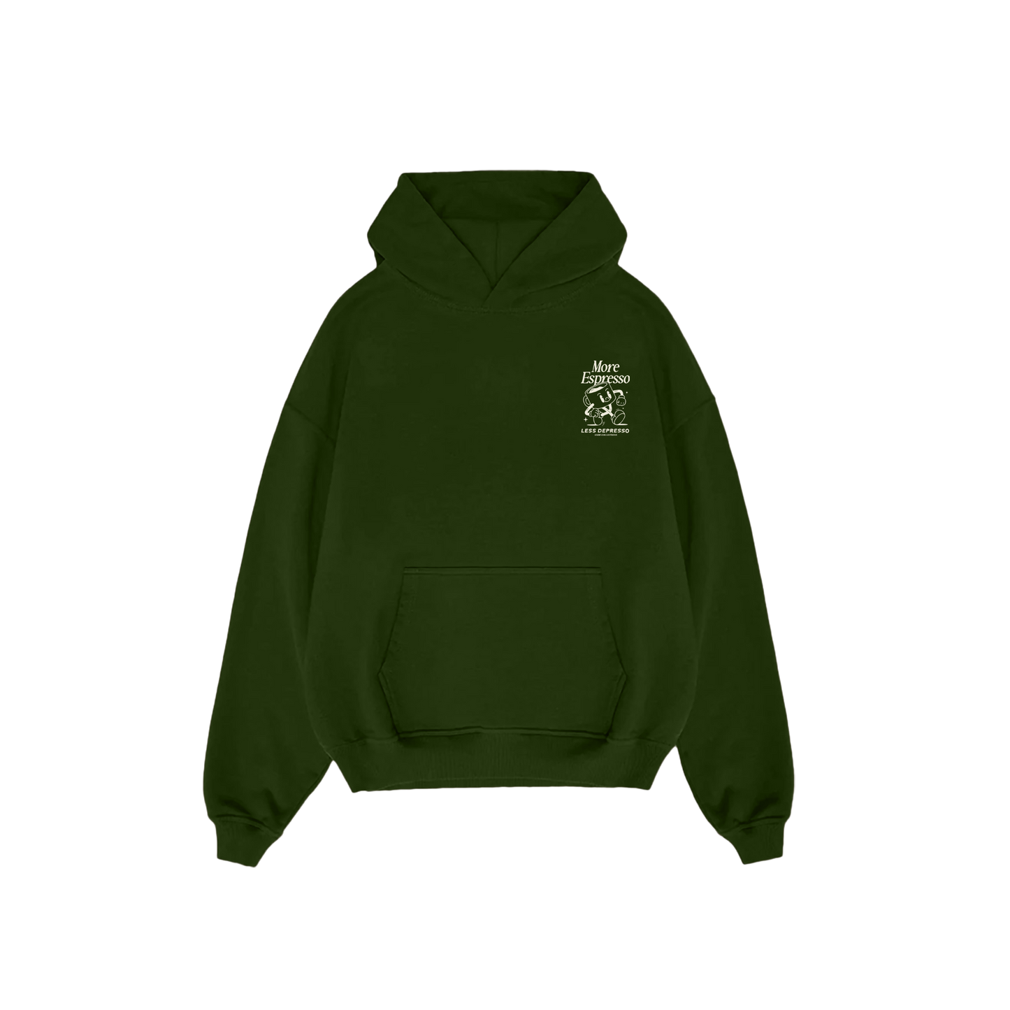 More Expresso Less Depresso Hoodie