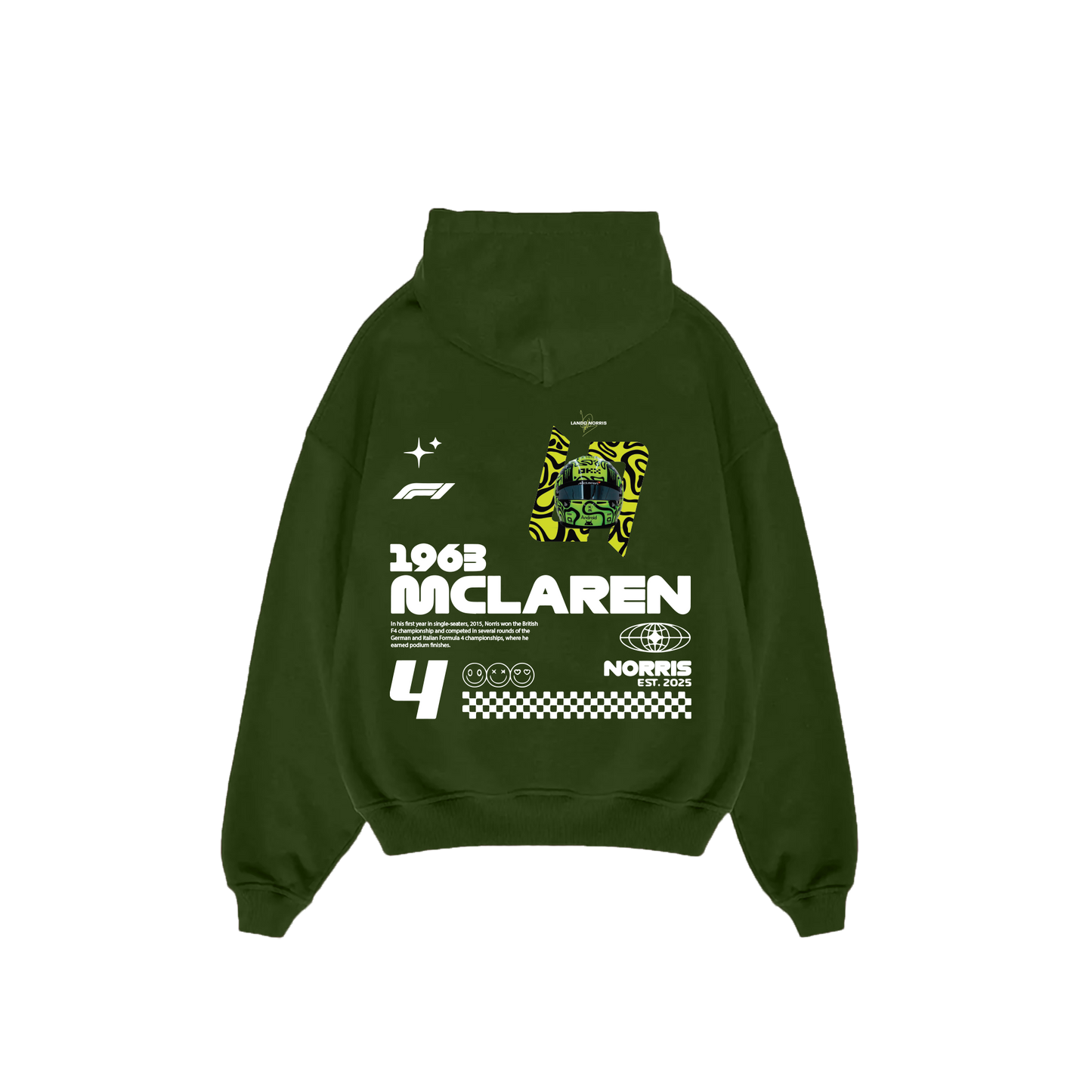 Lando Noris Mc Laren Hoodie