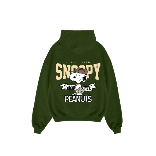 Baseball Snoopy Hoodie