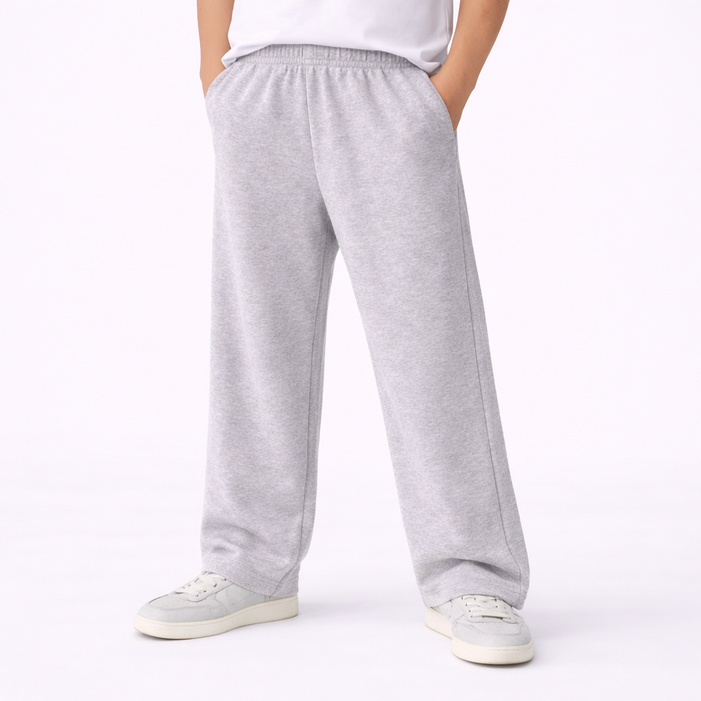 Adults Unisex Open Bottom Sweatpants