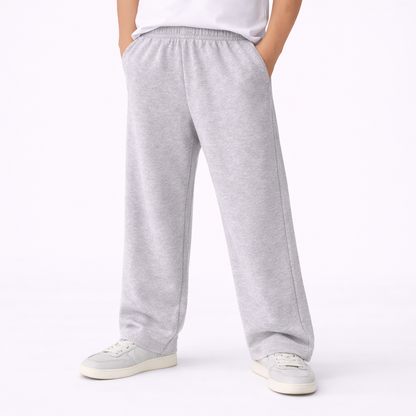 Adults Unisex Open Bottom Sweatpants