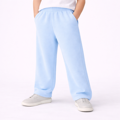 Kids Unisex Open Bottom Sweatpants