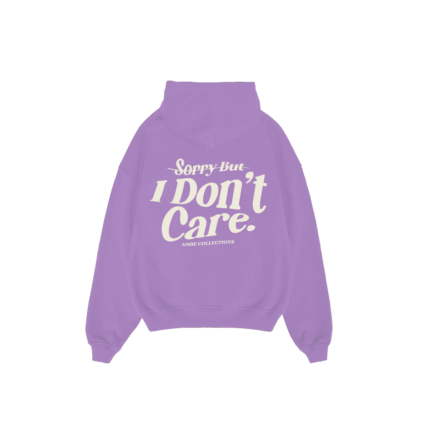 Sorry But I Don't Care Hoodie