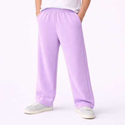 Adults Unisex Open Bottom Sweatpants