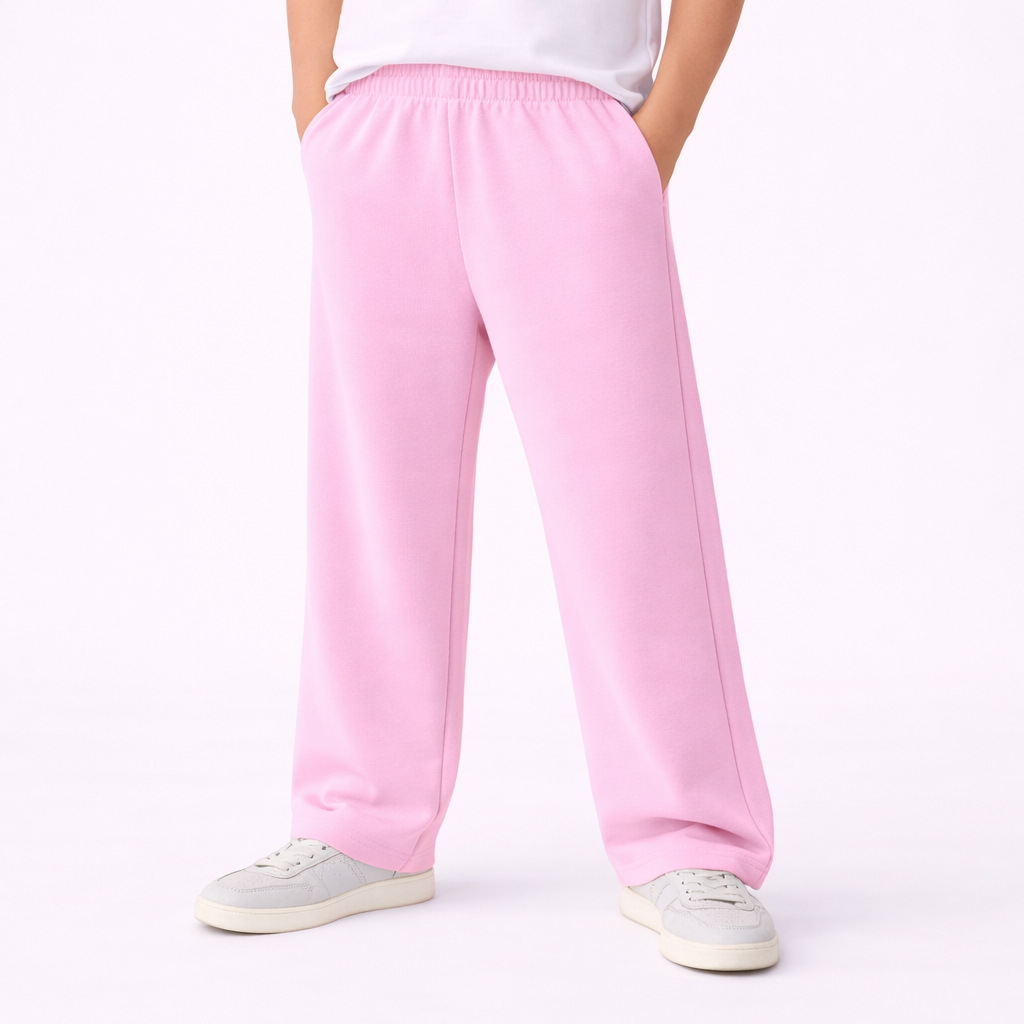 Adults Unisex Open Bottom Sweatpants