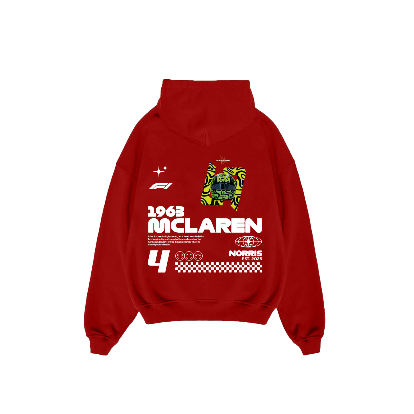 Lando Noris Mc Laren Hoodie