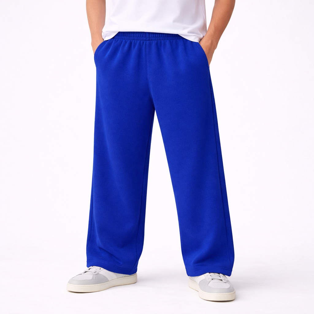 Adults Unisex Open Bottom Sweatpants