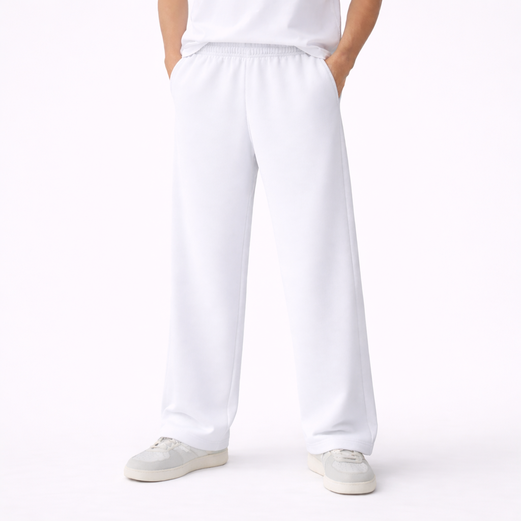 Adults Unisex Open Bottom Sweatpants