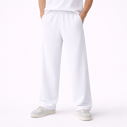 Adults Unisex Open Bottom Sweatpants