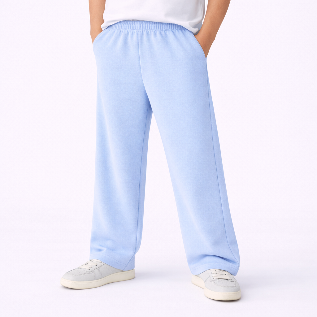 Adults Unisex Open Bottom Sweatpants