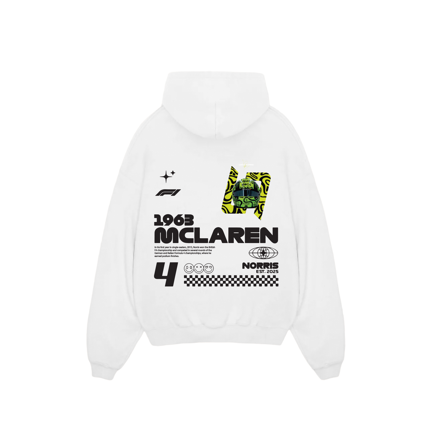 Lando Noris Mc Laren Hoodie