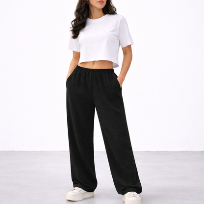 Adults Unisex Open Bottom Sweatpants